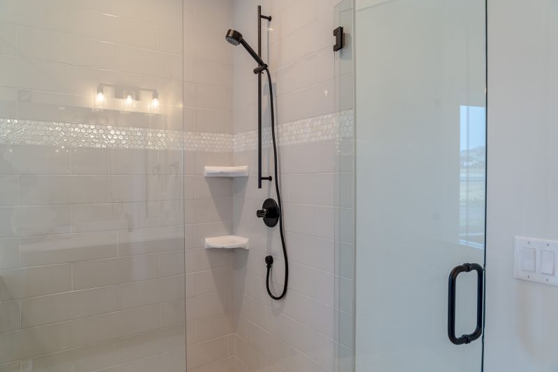 Contemporary Shower with Matte Finish